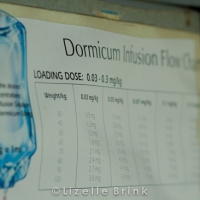 Dormicum posters in hospital