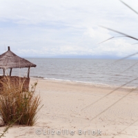 Beach hut on Lake Malawi