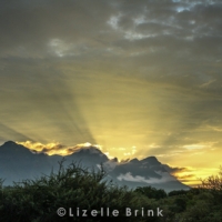 Hoedspruit yellow sky sunset