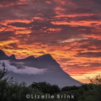 Hoedspruit red sky sunset Hoe