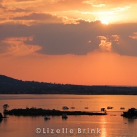 Hartebeespoort Dam sunset