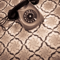 Antique telephone